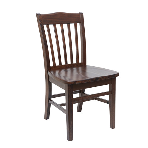 BFM Seating ZWC303DW-DW 16 1/2" Dining Chair