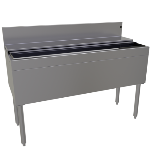 Glastender IBA-48 48" Underbar Ice Bin / Cocktail Station