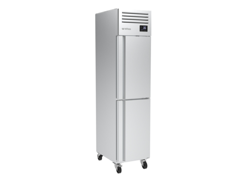 Infrico IRR-AGN302 19" Solid Door Reach-In Refrigerator