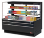 Turbo Air TOM-60L-UFD-W(B)-3S-N 58 3/4" Open Air Merchandiser