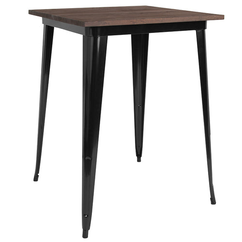 Flash Furniture CH-51040-40M1-BK-GG 31 1/2" Dining Table