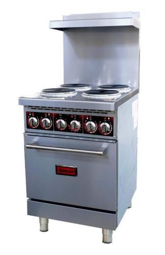 Omcan 49169 24" Electric Restaurant Range