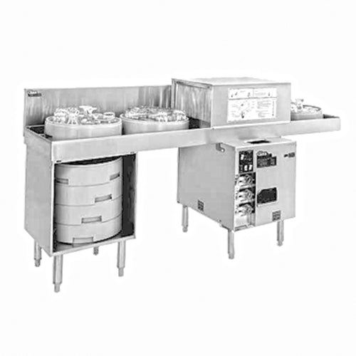 Glastender GT-18+2-78R 78" Glass Washer