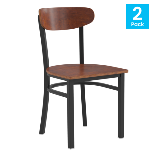 Flash Furniture 2-XU-DG6V5B-WAL-GG 16 1/4" Dining Chair