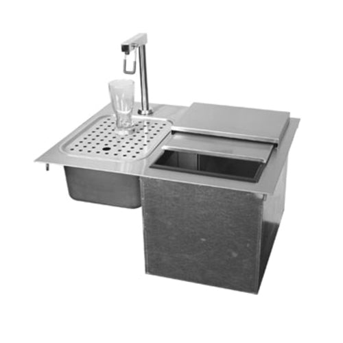 Glastender DI-IW24-LF 24" Ice Dispenser