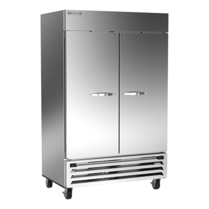 Beverage-Air HBRF49HC-1-A 52" 2 Section Solid Door Reach-In Refrigerator Freezer