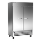 Beverage-Air HBRF49HC-1-A 52" 2 Section Solid Door Reach-In Refrigerator Freezer