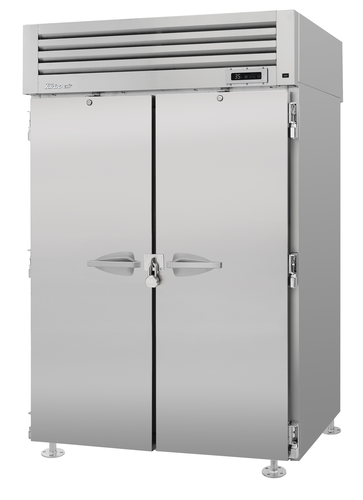 Turbo Air PRO-50R-N-CRT 51 3/4" 2 Section Solid Door Reach-In Refrigerator