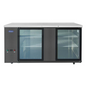 Atosa SBB69GGRAUS2 68" Glass Door Back Bar Cooler
