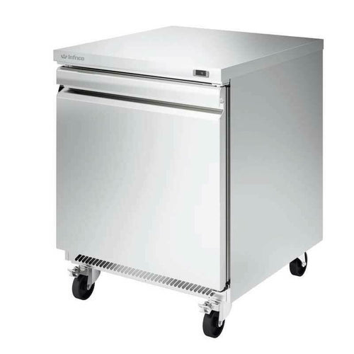 Infrico IUC-UC27R 27 5/8" Solid Door Undercounter Refrigerator