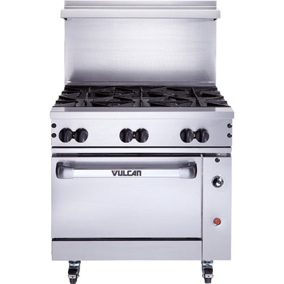 Vulcan 36S-6BN 36" 6 Burner Gas Restaurant Range