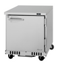 Turbo Air PUR-28-FB-N 27 1/2" Solid Door Undercounter Refrigerator