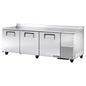 True TWT-93-HC 93 1/4" 3 Doors Worktop Refrigerator