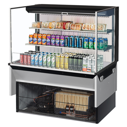 Turbo Air TOM-48L-UF-W(B)-3SI-N 47 7/8" Refrigerated Display Case