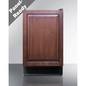 Summit BIM26IF 14 7/8" Solid Door Undercounter Refrigerator