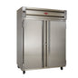 Utility Refrigerator F-50-SS-4S-N 50" Solid Door Reach-In Freezer