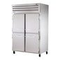 True STG2F-4HS-HC 52 5/8" 2 Section Solid Door Reach-In Freezer
