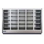 Axis KGV-MR-5-R 123 1/8" 5 Section Refrigerated Merchandiser