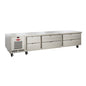 Utility Refrigerator LHR-102T-6D-EM 120" Chef Base