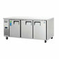 Everest ETR3 71 1/8" Solid Door Undercounter Refrigerator