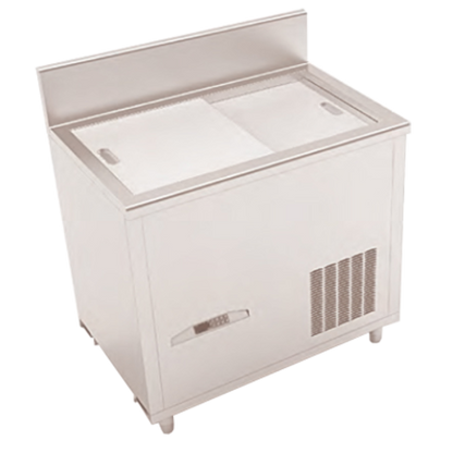 Oscartek GELATO COUNTER STORAGE GCS1000 39 3/8" Ice Cream Dipping Cabinet