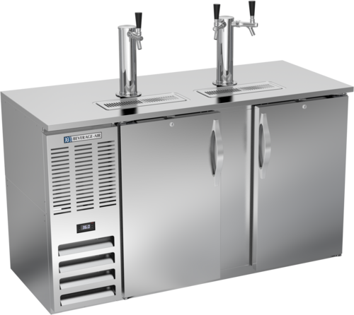 Beverage-Air DDN58HC-S 58" Draft Beer Cooler