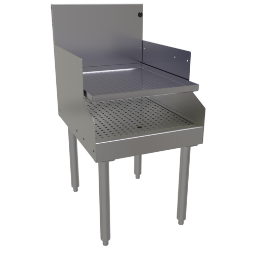 Glastender RDBA-18S 18" Underbar Drainboard