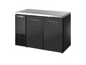 True TBB24-48-2S-Z1-SFT-B-1 48 1/8" Solid Door Back Bar Cooler
