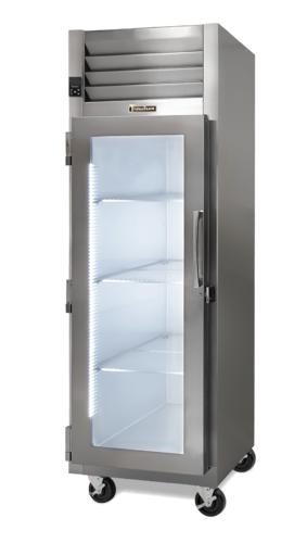 Traulsen G13010M 29 7/8" 1 Section Glass Door Reach-In Freezer
