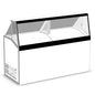 Master-Bilt DD-66L 69 1/4" Ice Cream Dipping Cabinet