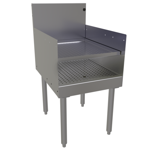 Glastender RDBB-18 18" Underbar Drainboard