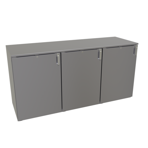 Glastender DS72 72" Back Bar Cabinet