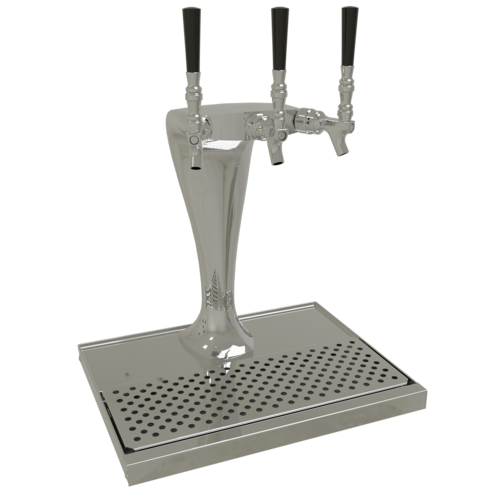 Glastender CBT-3-MFR 18" Draft Beer Tower