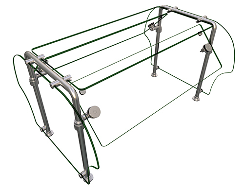 Hatco ES92-36" Sneeze Guard