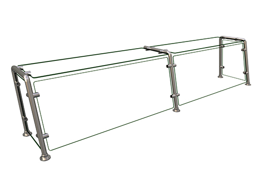 Hatco EP22-07212 72" Sneeze Guard