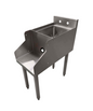 NBR NBS-1824H 18" Underbar Ice Bin / Cocktail Station