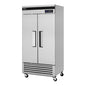 Turbo Air TSF-35SDN-N 39 1/2" 2 Section Solid Door Reach-In Freezer