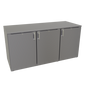 Glastender C1RL60 60" Solid Door Back Bar Cooler