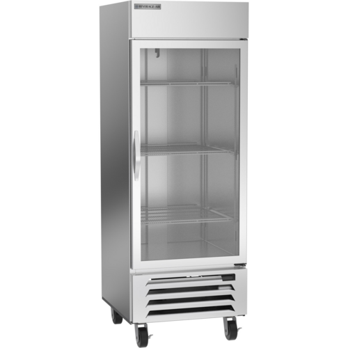Beverage-Air HBF27HC-1-G 30" 1 Section Glass Door Reach-In Freezer