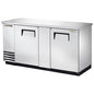 True TBB-3-S-HC 69 1/8" Solid Door Back Bar Cooler