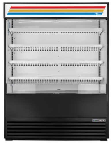 True TOAM-60-HC~TSL01 60" Open Air Merchandiser