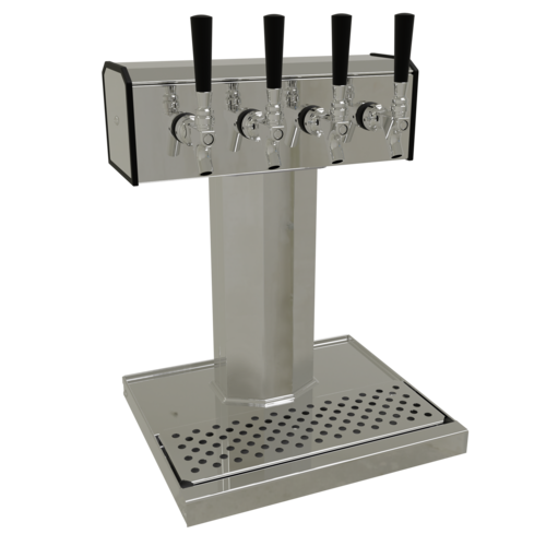 Glastender BT-4-MFR 14" Draft Beer Tower