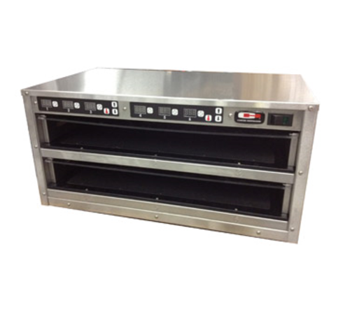 Carter-Hoffmann MC212GS-2T-RS 24 3/8" Heated Holding Bin