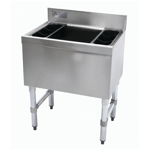 Advance Tabco SLI-12-30-10-X 30" Underbar Ice Bin / Cocktail Station