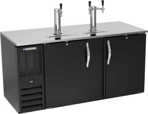 Beverage-Air DD68HC-B 68" Draft Beer Cooler