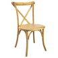 Flash Furniture X-BACK-NAT 17 1/2" Dining Chair