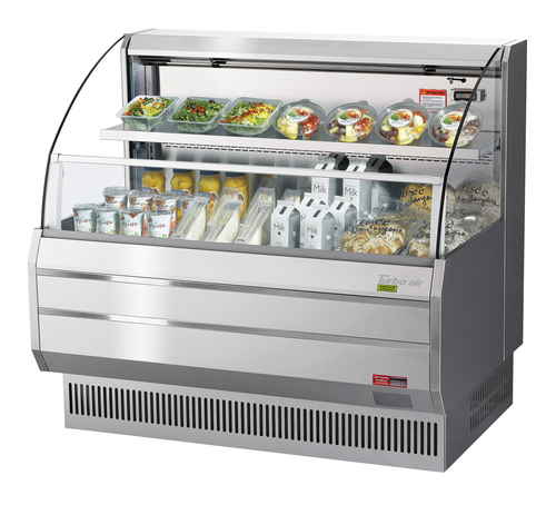 Turbo Air TOM-50LS-N 50 7/8" Open Air Merchandiser