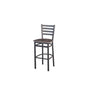 BFM Seating 2160BRCR-SB 17 1/4" Barstool