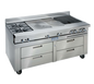 Imperial IHR-XX-RM-72 72" Chef Base
