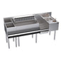 Krowne KR24-MX68A-10 68" Underbar Ice Bin / Cocktail Station